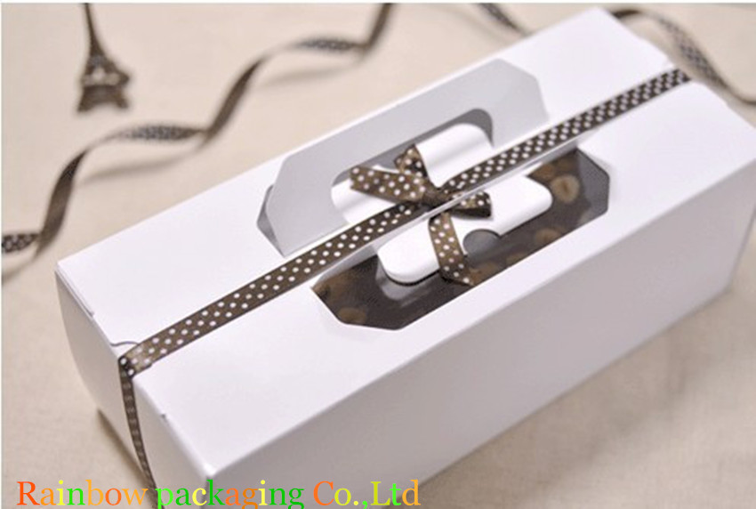 مسح النافذة الشوكولاته مربع التعبئة والتغليف التعامل مع إعادة التدوير مات / لمعان التصفيح