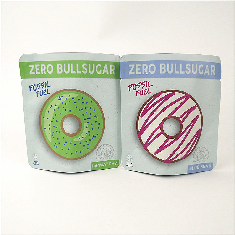 الطباعة الحفر تغليف المواد الغذائية حقيبة Ziplock الغذاء الصف لملفات تعريف الارتباط الحلوى