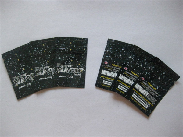 زهرة السحرية العشبية بخور التعبئة والتغليف ، وإعادة تدويرها احباط زيبر الحقائب