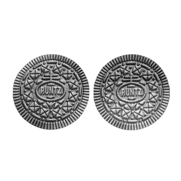 ملفات تعريف الارتباط شكل دائري مايلر أكياس رقائق الألومنيوم القابلة للإغلاق للأكل 3.5 جرام يموت قطع