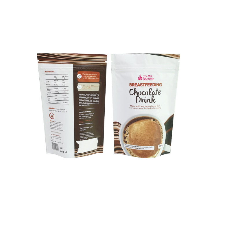 الطباعة الرقمية الوقوف أكياس زيبر الحقيبة القهوة الشاي مسحوق كيس تغليف المواد الغذائية