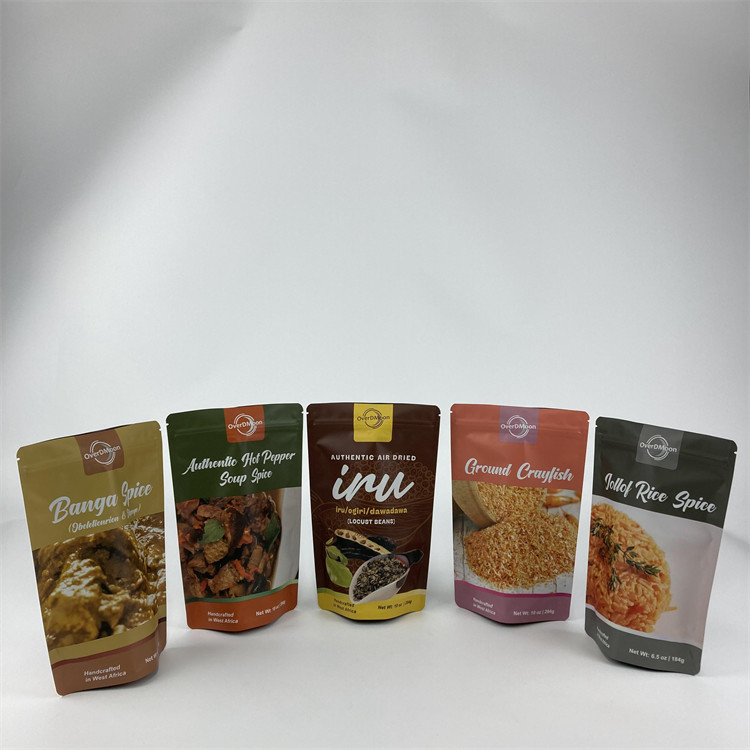 الوقوف الحقيبة دوق-باي التبغ التعبئة والتغليف الساخن ختم زيبر مع الشعار