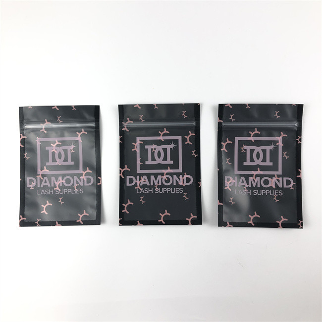 أغلاق مايلر الألومنيوم احباط الرمز البريدي قفل كيس من البلاستيك ثلاثة ختم الجانب