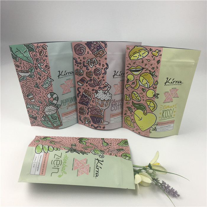 رقائق الألومنيوم دوق-باي رائحة أكياس تغليف أغذية الشاي مع زيبر