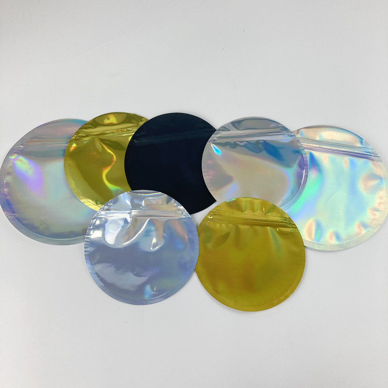 أكياس رقائق الألومنيوم المجسمة القابلة للإغلاق مايلر يموت قطع على شكل مخصص 3.5G