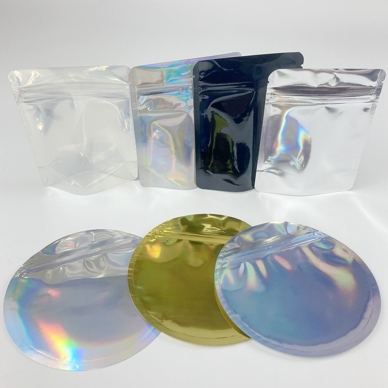 4 × 6 مايلر شكل مخصص الوقوف الحقيبة مع زيبر للأطفال