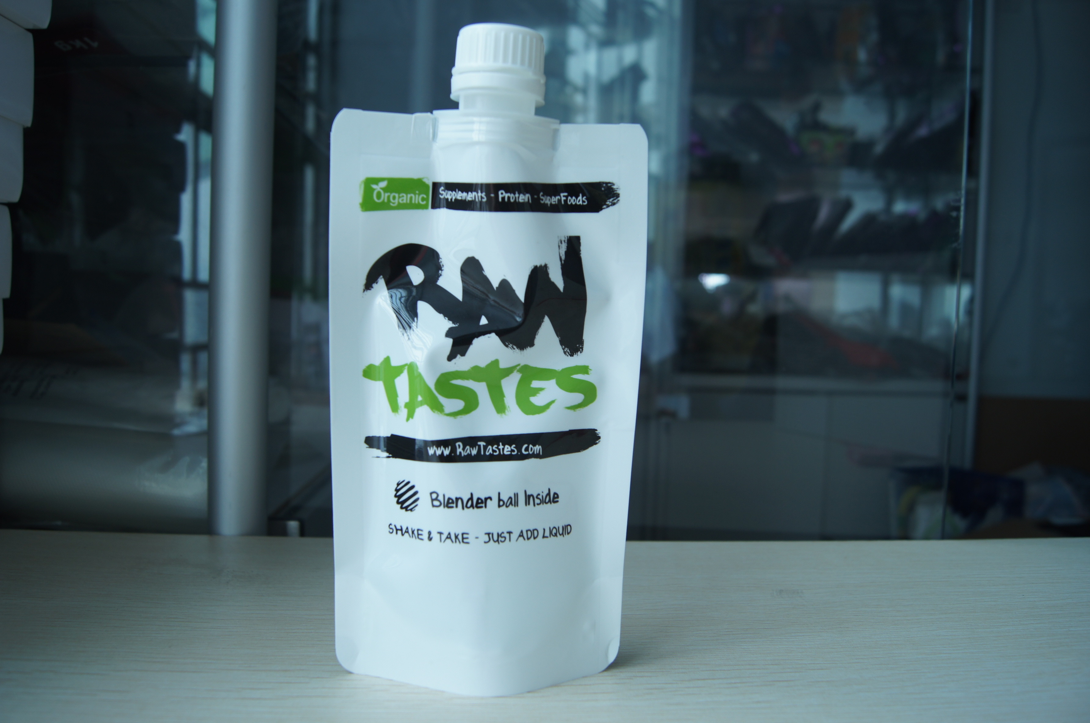 السائل PET / NY / PE صنبور الحقيبة التغليف دوق-باي