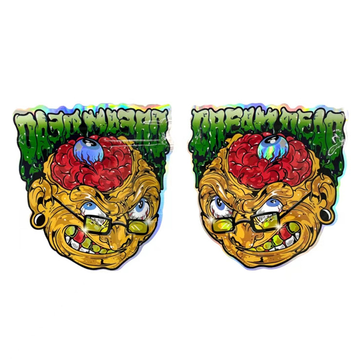 أكياس مايلر القابلة للإغلاق غير النظامية القابلة للإغلاق أكياس بلاستيكية للحقيبة