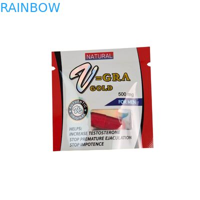 كيس بسحاب بلاستيكي مانع للتسرب حراريًا بدرجة الغذاء مع أحجام مخصصة للأقراص والحبوب وكبسولات الأدوية