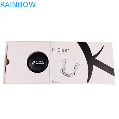 صناديق محاذاة الأسنان الفارغة من ورق الكرافت القابل للتحلل الحيوي بحجم مخصص من المصنع، علب هدايا مجوهرات وساعات مع صندوق مغناطيسي بنقش