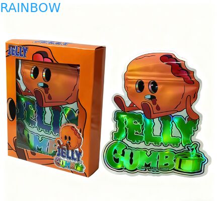 أكياس مايلر قابلة لإعادة الإغلاق مطبوعة حسب الطلب سعة 3.5 جرام لتغليف الوجبات الخفيفة، أكياس قائمة