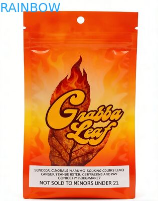 الفراغ المقاوم للأطفال أوراق الألومنيوم قابلة لإعادة التدوير Mylar الصف الغذائي المقاوم للرائحة سيجار أوراق التبغ